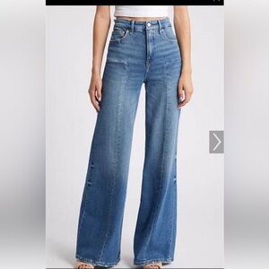 Good American “Good Palazzo Seam Jean”